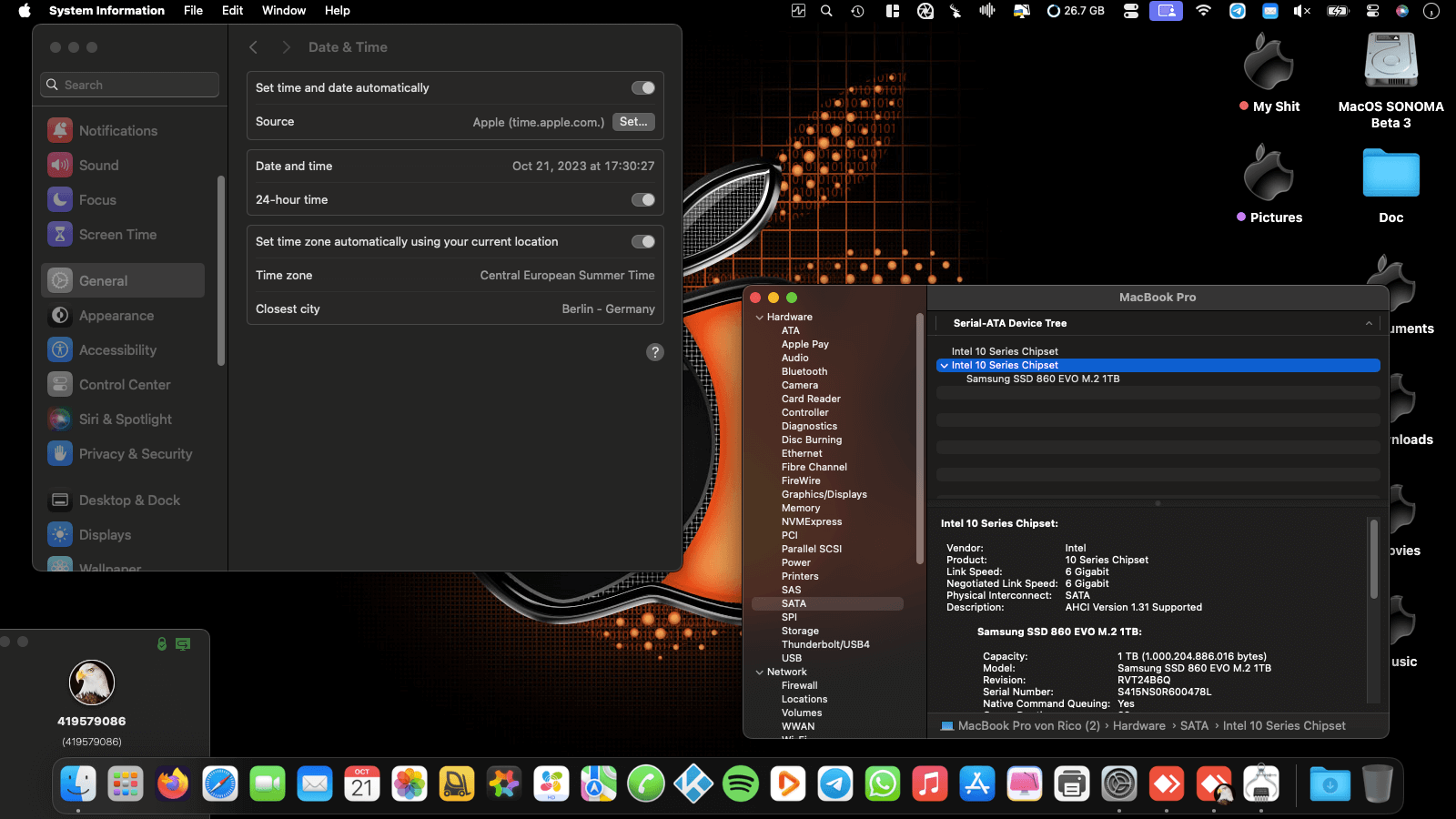 Dell Latitude 5490 [KabyLake R + Intel UHD 620 + I2C]   OpenCore 1